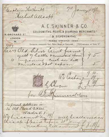 6-An-early-A-E-Skinner-and-Co.-invoice,-January-1898