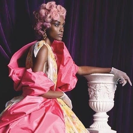 Our pair of Late Georgian amethyst and repousse gold earrings, circa 1800, as featured in @tatlermagazine styled by @sophiepera