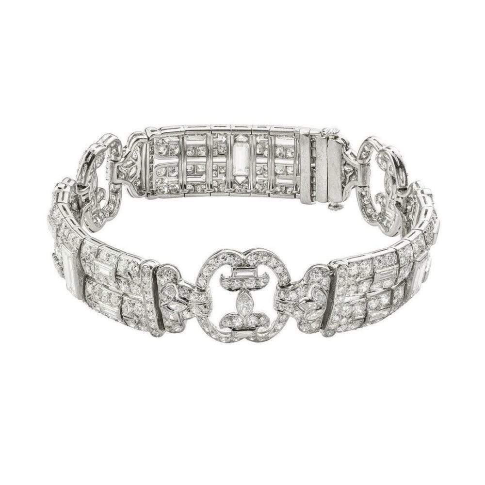 An Art Deco Diamond Bracelet