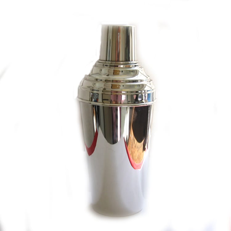 A Stirling Silver Cocktail Shaker