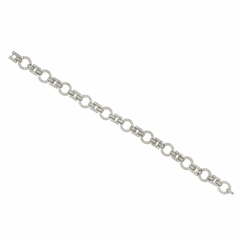 An Openwork Diamond-set Bracelet