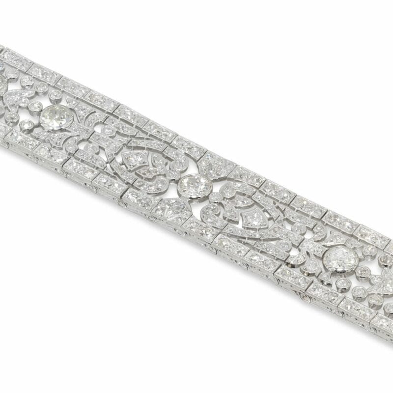 An Important Belle Epoque Diamond Bracelet