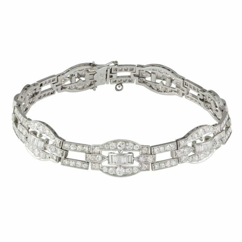 An Art Deco Diamond-set Bracelet