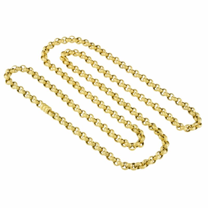 A Victorian Gold Belcher Link Guard Chain
