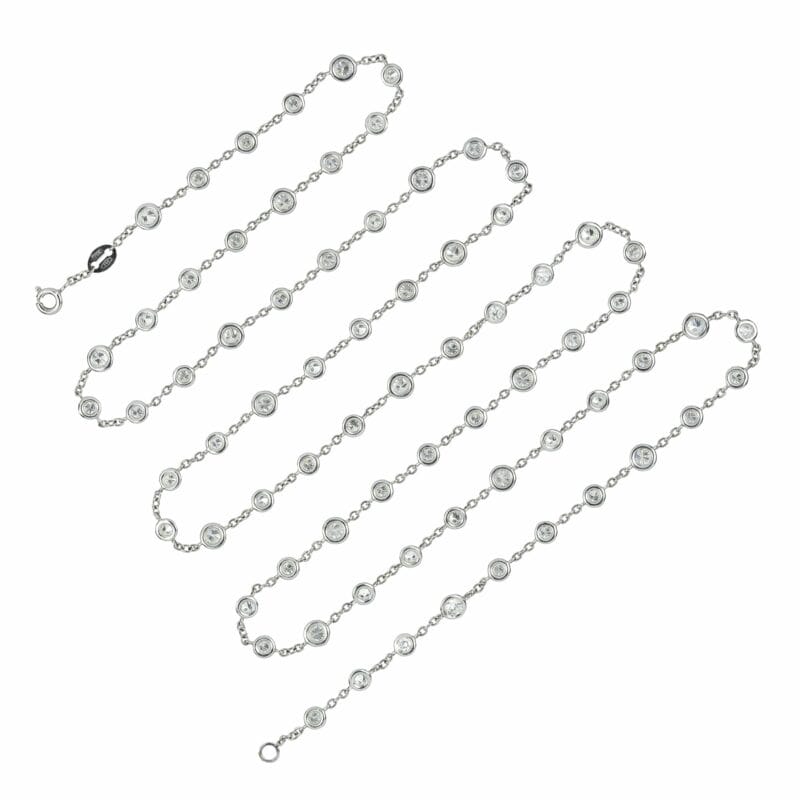 A Diamond-set Spectacle Chain
