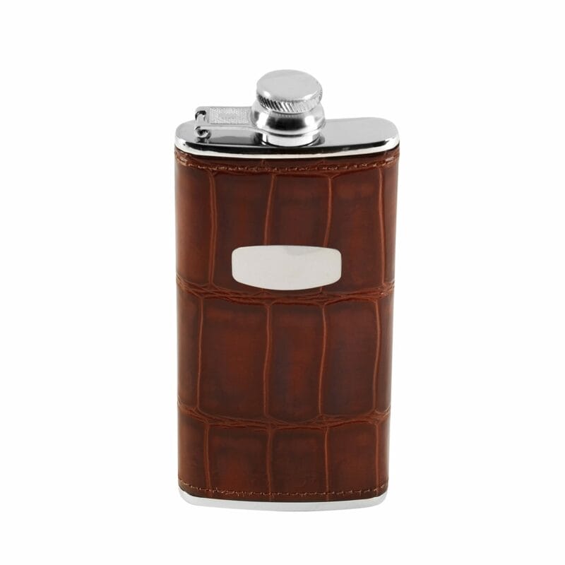A Stainless Steel 4oz Hip Flask
