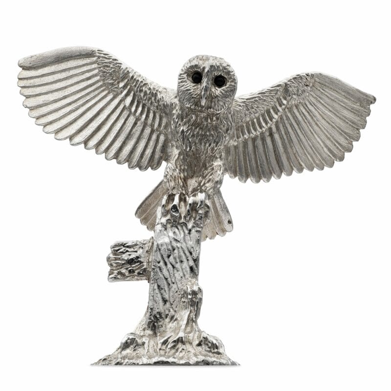 A Sterling Silver Owl