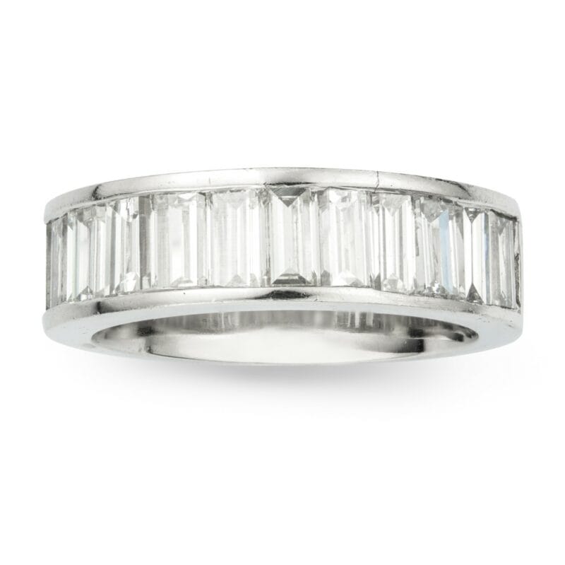 A Diamond Half Eternity Ring