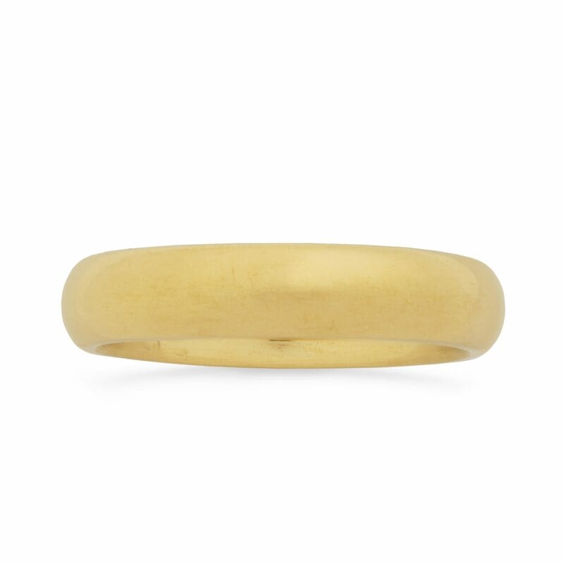 A 18ct Yellow Gold Wedding Band