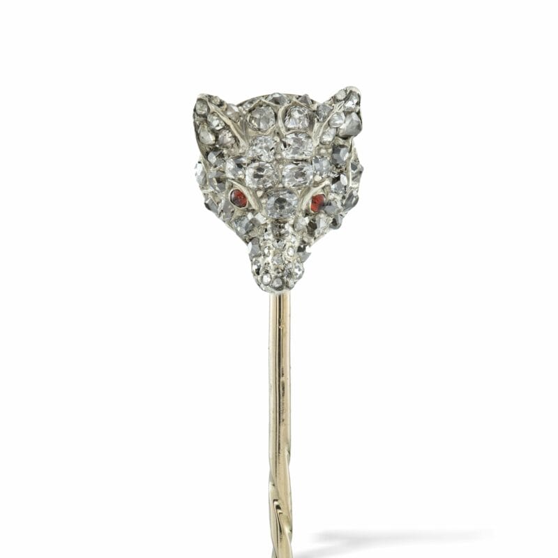 A Late Victorian Diamond-set Stick Pin