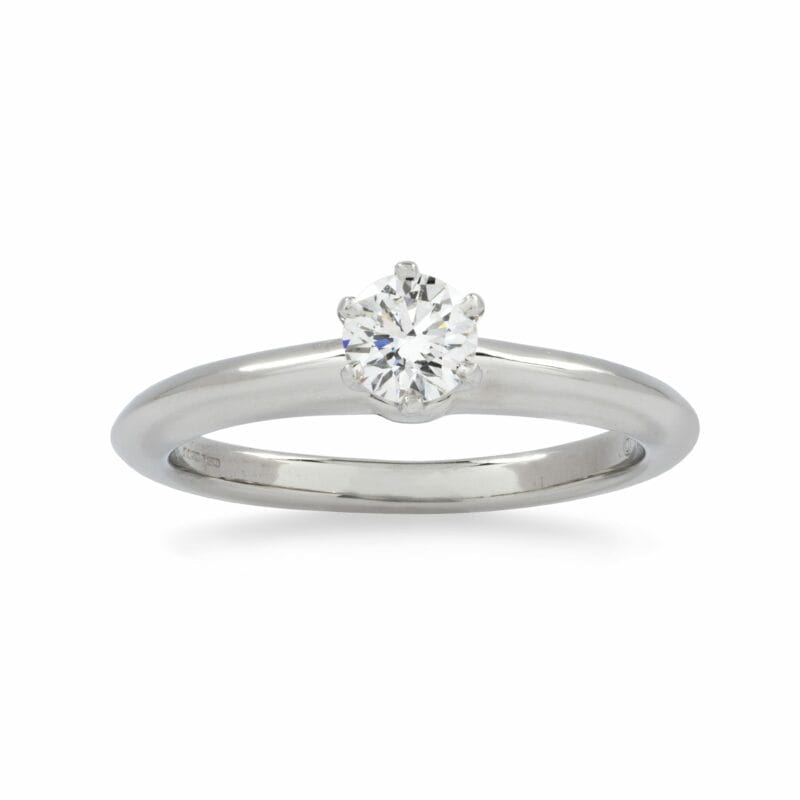 A Tiffany Diamond Solitaire Ring