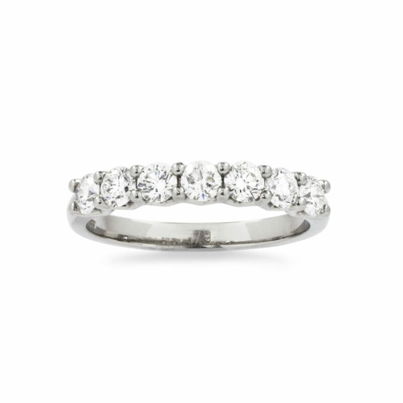 A Diamond Half Eternity Ring