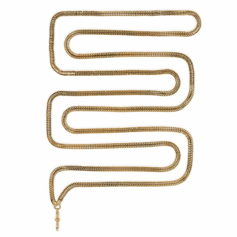A Gold Brazilian Snake Chain