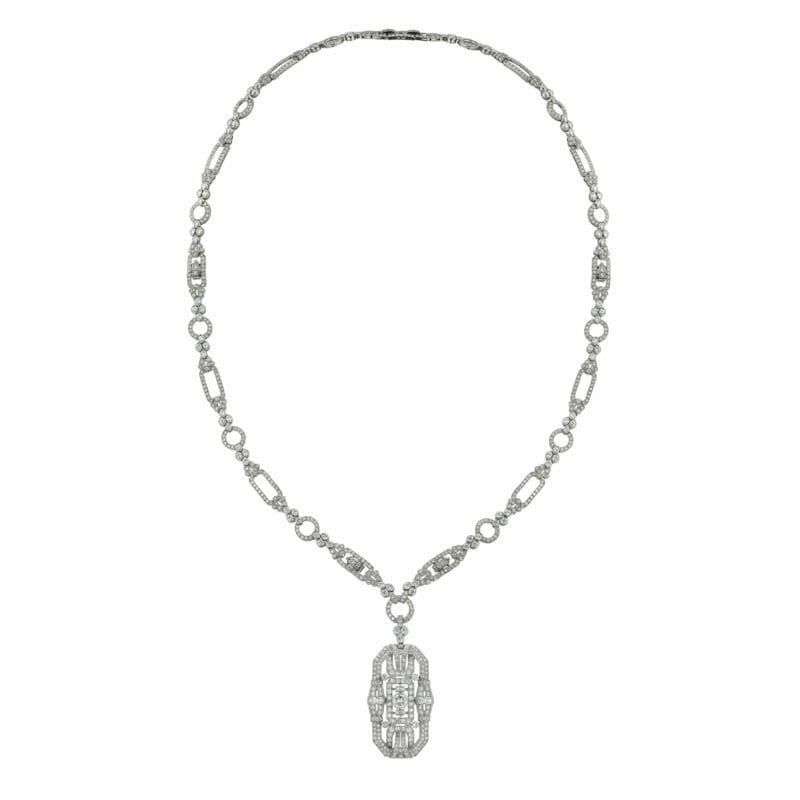An Important Art Deco Diamond-set Sautoir Necklace