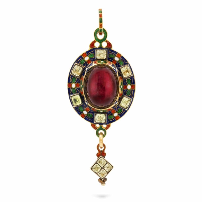 A Victorian Holbeinesque Pendant