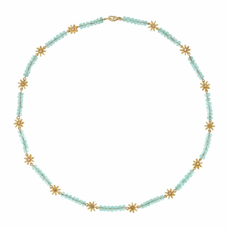 An Emerald And Diamond Gold Bracelet By Lucie Heskett-brem