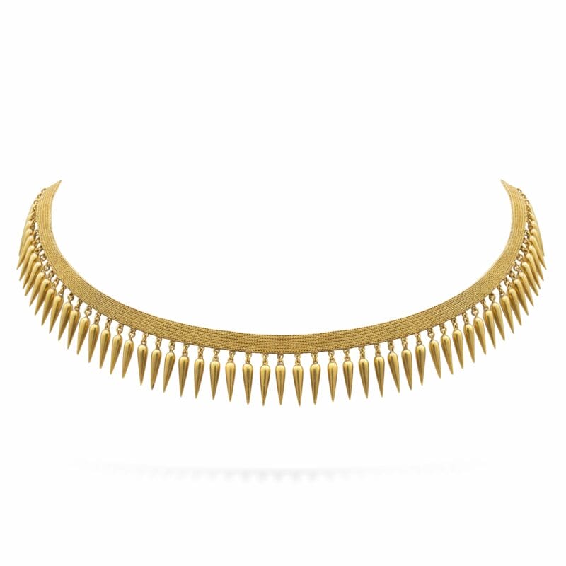 A 19th Century Archaeological Revival Gold Necklace