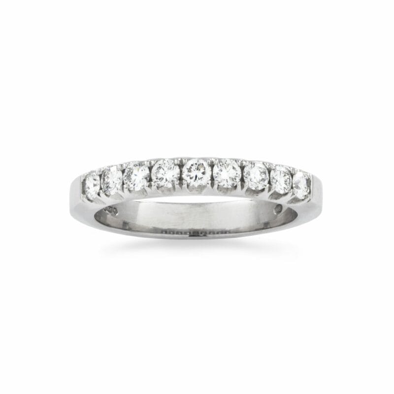 A Diamond Half Eternity Ring