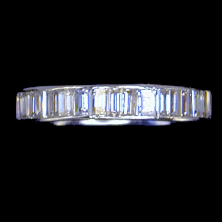 A Baguette-cut Diamond Full Eternity Ring