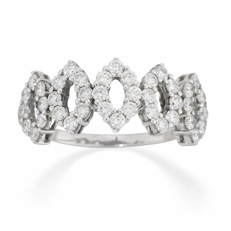A Diamond-set Dress Ring