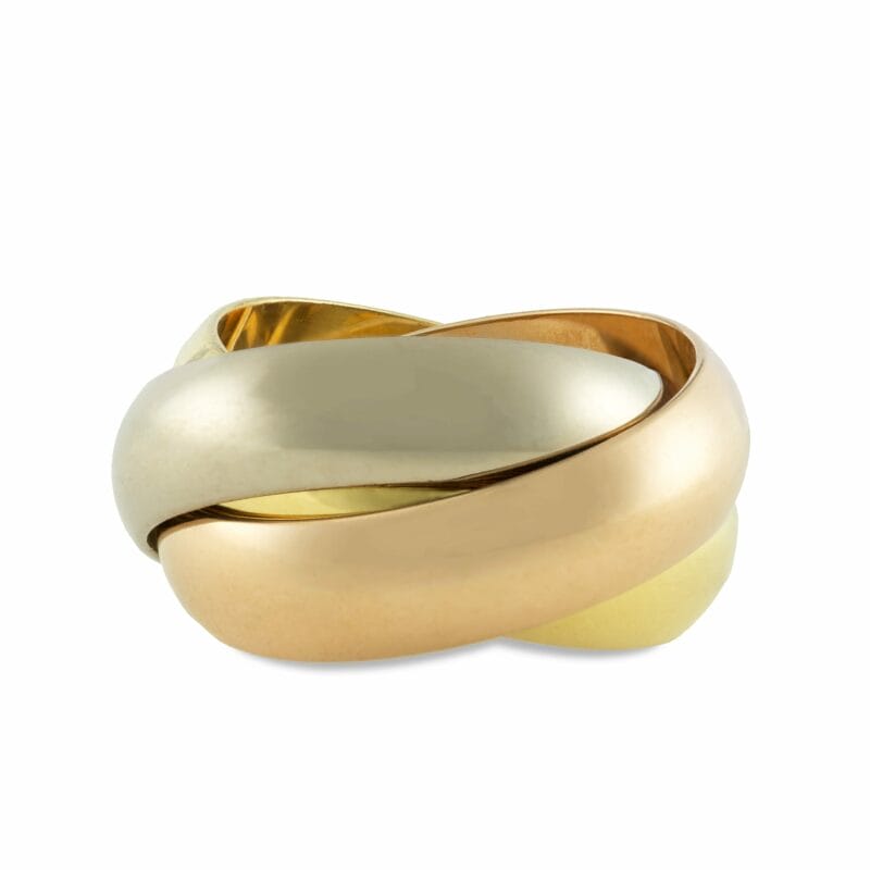 A Cartier Trinity Wedding Ring