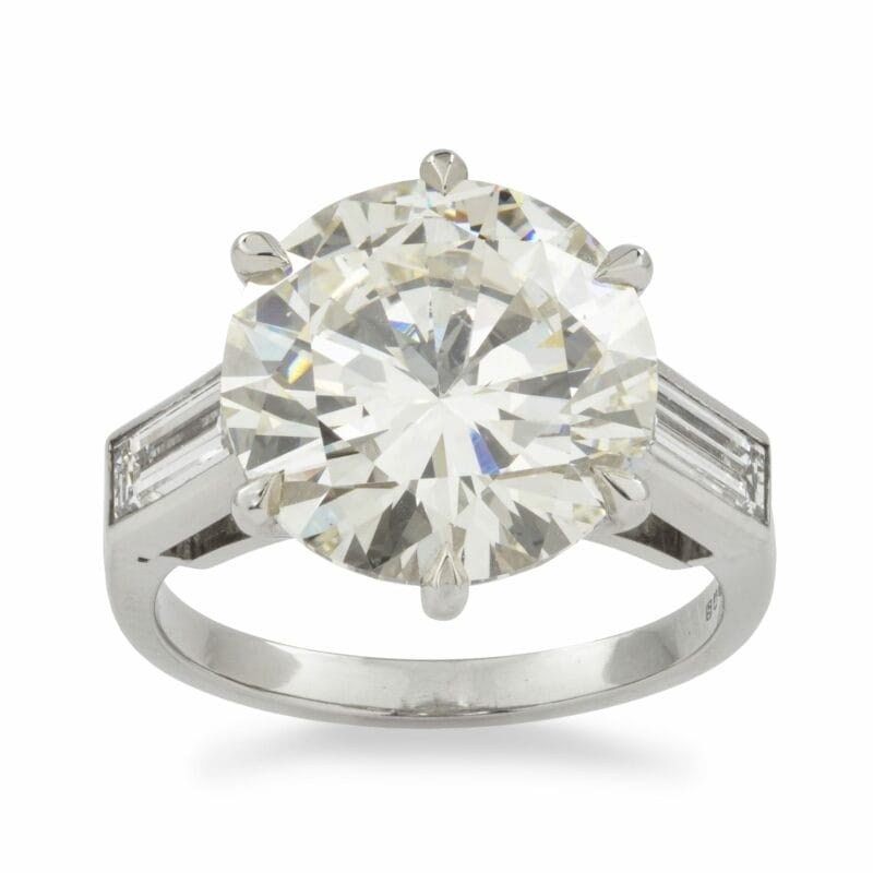 An Important Single Stone Solitaire Diamond Ring