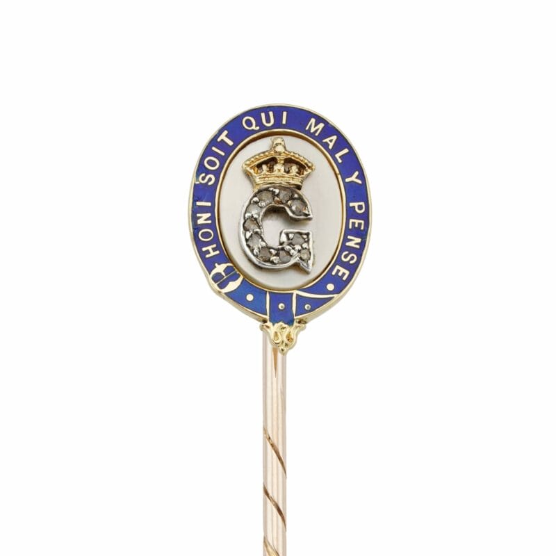 A Royal Presentation Stickpin For King George