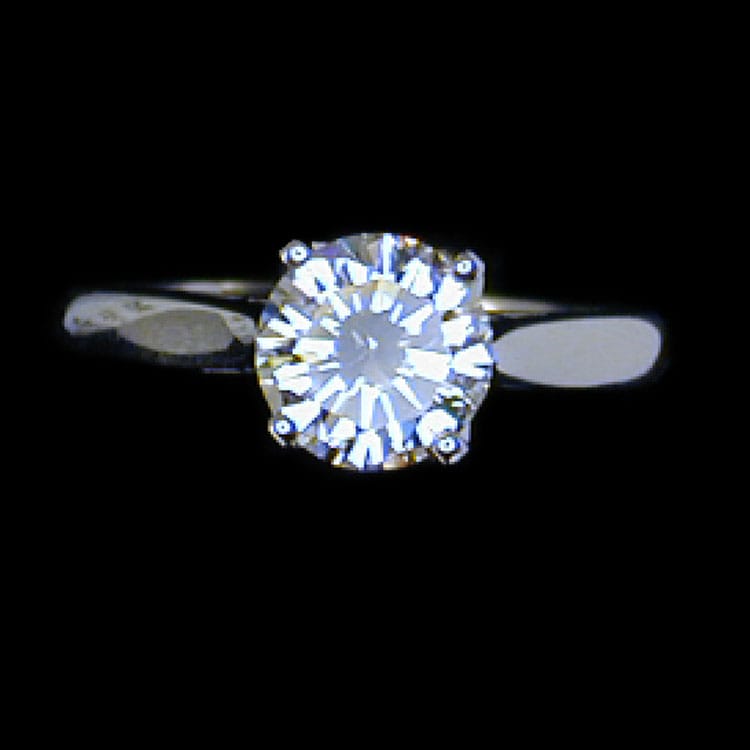 A Single Stone Diamond Ring, 1.99 Carats