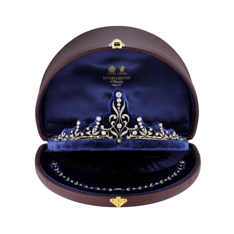 An early 20th century diamond-set tiara by Skinner & Co