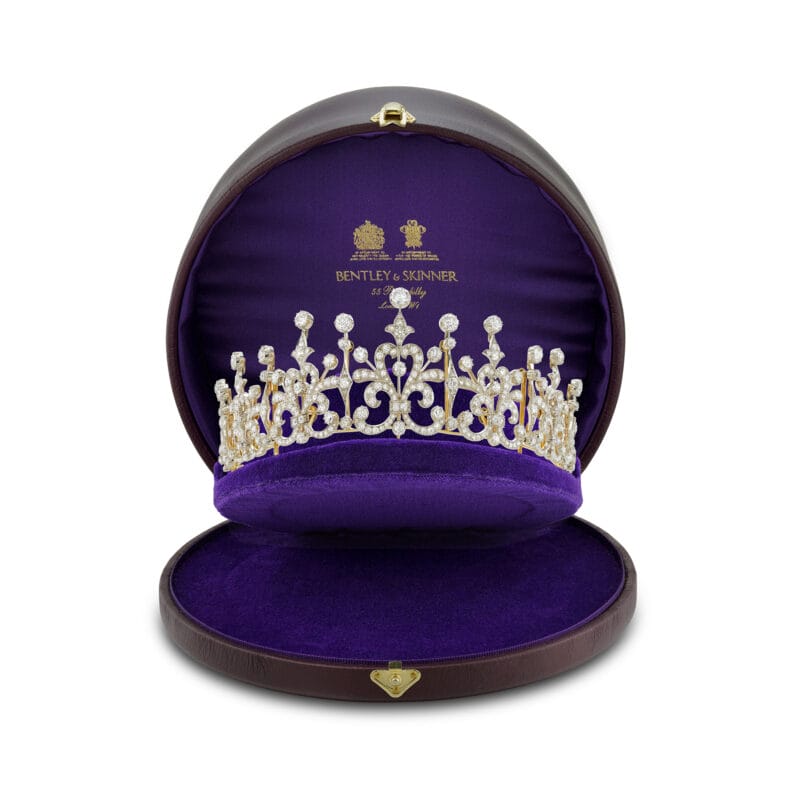 A 19th century diamond-set tiara