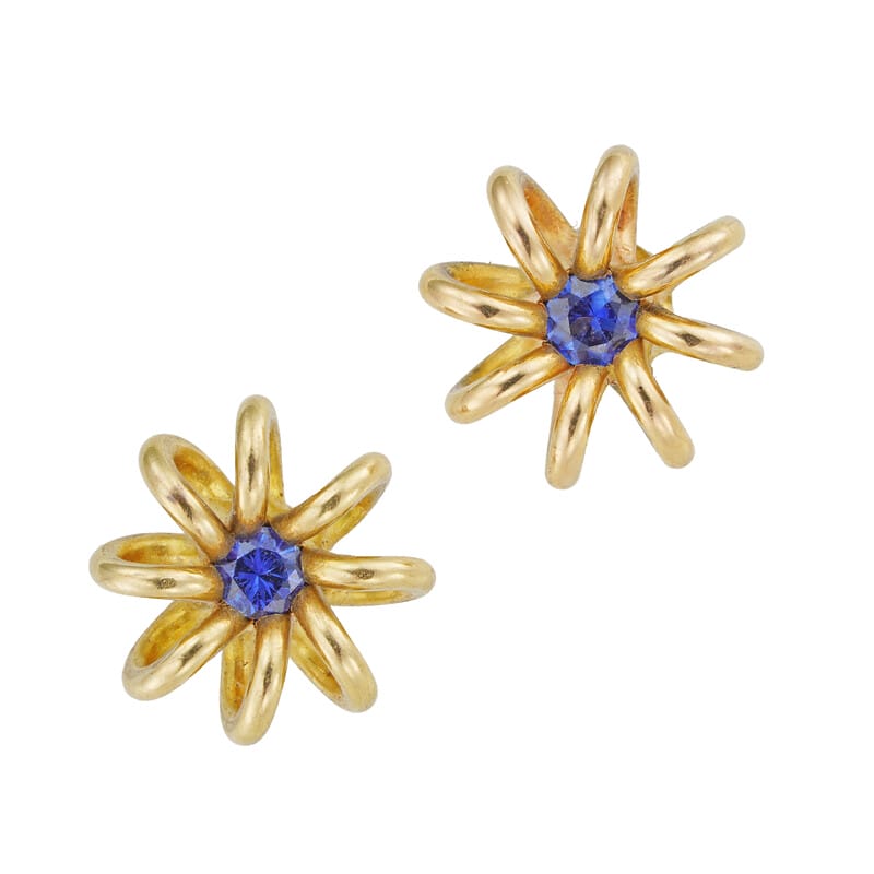 A pair of Darcey Bussell flower earrings