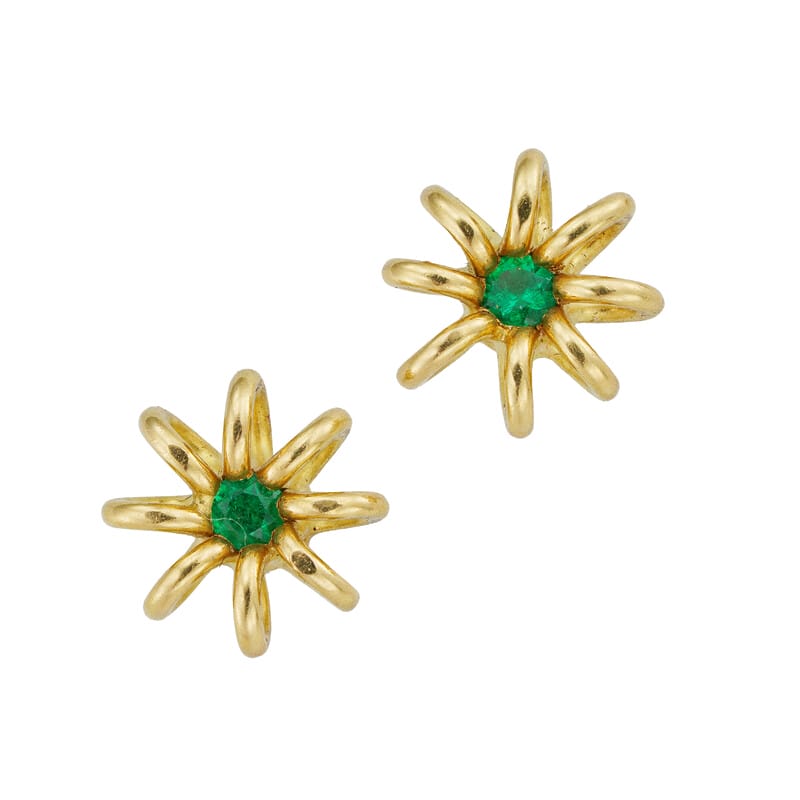 A pair of Darcey Bussell flower earrings